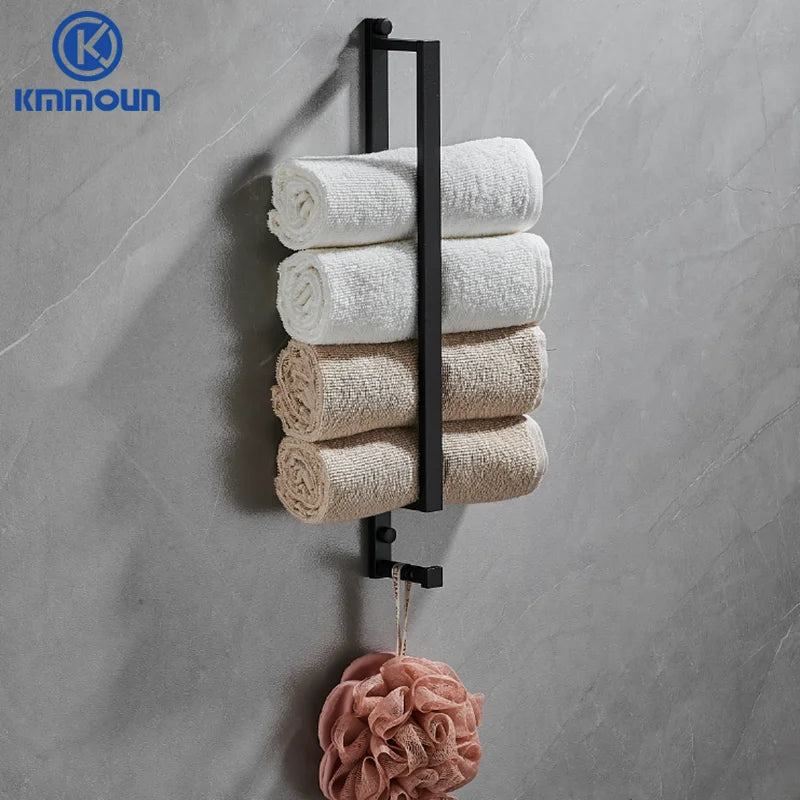 Black Towel Holder